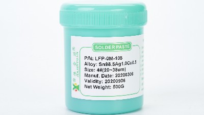 無鉛錫膏的成分上的區別，焊鉛錫膏的溶點標準